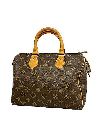 Louis Vuitton Louis Vuitton Monogram Speedy 25 Handbag M41109 Brown Women's (view 1)