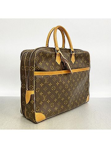 Louis Vuitton Louis Vuitton Monogram Portedocuments Voyage Handbag M53362 Brown (Men's/Women's) (view 2)