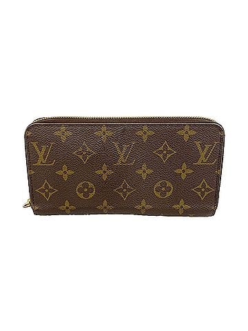 Louis Vuitton Louis Vuitton Monogram Zippy Wallet M41895 Brown Fuchsia Women's Long (view 1)