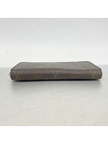 Louis Vuitton Louis Vuitton Monogram Zippy Wallet M41895 Brown Fuchsia Women's Long (view 2)