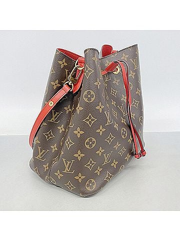 Louis Vuitton Louis Vuitton Monogram NeoNoe Shoulder Bag M44021 Brown Coquelicot (Women's) (view 2)