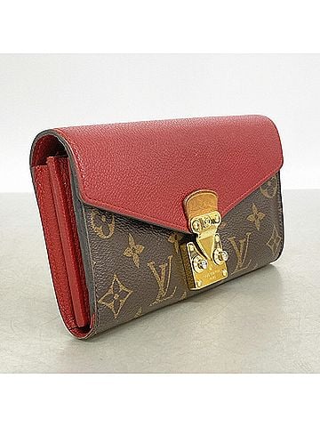 Louis Vuitton Louis Vuitton Monogram Portefeuille Pallas Long Wallet M58414 Cerise Ladies (view 2)