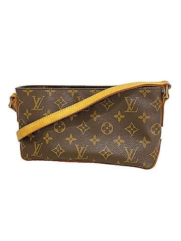 Louis Vuitton Louis Vuitton Monogram Trotteur Shoulder Bag M51240 Brown Women's (view 1)