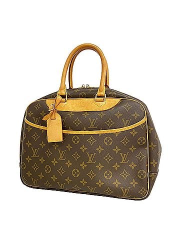 Louis Vuitton Louis Vuitton Monogram Deauville Handbag M47270 Brown Women's (view 1)