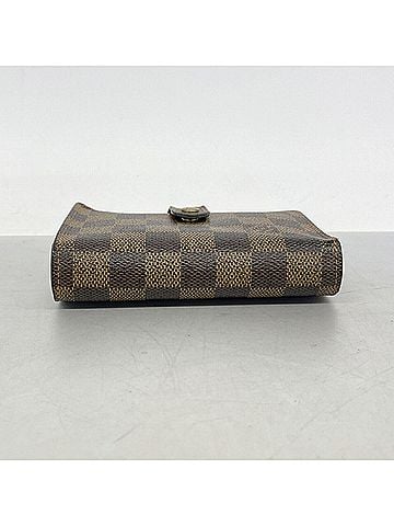 Louis Vuitton Louis Vuitton Damier Portemonnaie Viennois Wallet N61664 Ebene Women's (view 2)