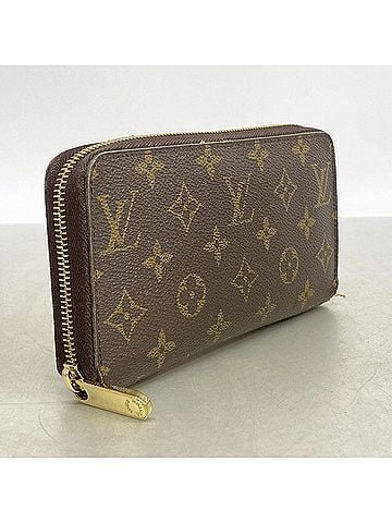 Louis Vuitton Louis Vuitton Monogram Zippy Wallet M60017 Brown Long (Men's/Women's) (view 2)