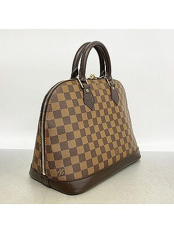Louis Vuitton Louis Vuitton Damier Alma Handbag N51131 Ebene Women's (view 2)