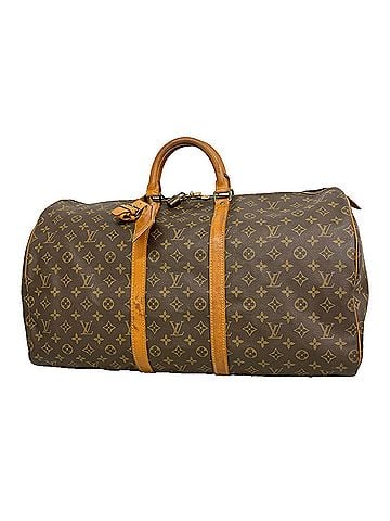 Louis Vuitton Louis Vuitton Bags - Boston Monogram Keepall 55 M41424 Brown Men's &amp; Women's (view 1)