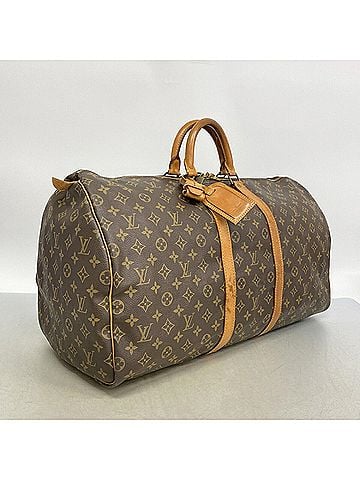 Louis Vuitton Louis Vuitton Bags - Boston Monogram Keepall 55 M41424 Brown Men's &amp; Women's (view 2)
