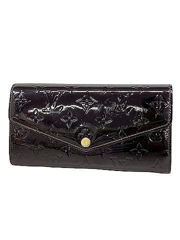 Louis Vuitton Louis Vuitton Vernis Portefeuille Sarah Long Wallet M90152 Amarante Ladies (view 1)