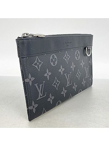 Louis Vuitton Louis Vuitton Bag/Pouch Monogram Eclipse Pochette Discovery PM M44323 Black Men's (view 2)