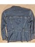 Veronica Beard 100% Cotton Blue Denim Jacket Size XL - photo 5