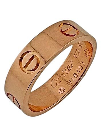 Cartier Cartier Love Ring, 1, 18K Pink Gold, Women's CARTIER (view 1)