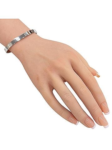 Cartier Cartier Bangle, 18K White Gold, Women's, CARTIER (view 2)