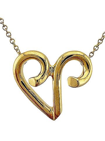 Tiffany & Co. Tiffany &amp; Co. Zodiac Aries Necklace, 18K Yellow Gold, Women's. (view 1)