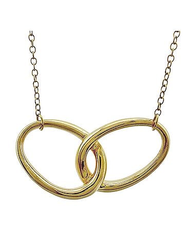 Tiffany & Co. Tiffany &amp; Co. Double Loop Necklace, 18K Yellow Gold, Women's. (view 1)
