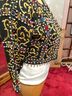 Michael Simon Black Gold Multi Color Jacket Size 1X - photo 4