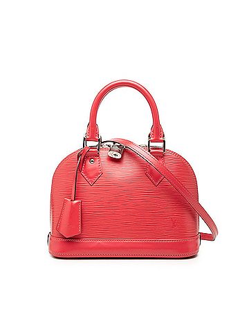 Louis Vuitton Louis Vuitton Epi Alma BB Handbag/Shoulder Bag, 2-Way, Red Leather, Women's LOUIS VUITTON (view 1)