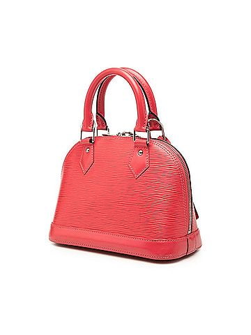 Louis Vuitton Louis Vuitton Epi Alma BB Handbag/Shoulder Bag, 2-Way, Red Leather, Women's LOUIS VUITTON (view 2)