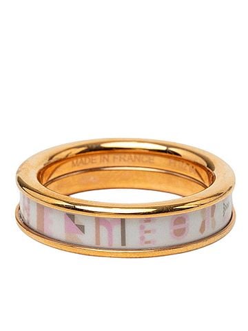 Hermès Hermes Bricol PM Ring, Size #T57, Gold Multicolor Plated, Women's. (view 1)