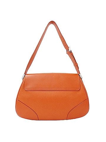 Burberry Burberry handbag for women, brand name shoulder bag, leather, terracotta, one-shoulder style. (view 2)