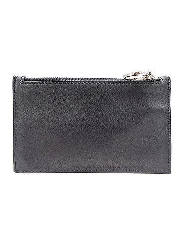 Salvatore Ferragamo Salvatore Ferragamo Ferragamo wallet for women and men, brand name wallet/coin case, Gancini leather, black, with key ring, coin purse. (view 2)
