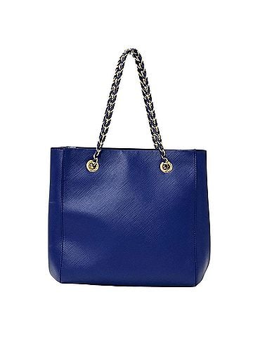 Salvatore Ferragamo Salvatore Ferragamo Ferragamo handbag for women, featuring the Vara ribbon design. 2-way design, leather, blue. (view 2)