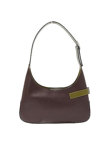 Salvatore Ferragamo Salvatore Ferragamo Ferragamo handbag for women, brand name shoulder bag, leather, brown/khaki, one-shoulder, bag. (view 2)