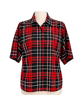 Diane von Furstenberg Short Sleeve Button-Down Shirt (view 1)