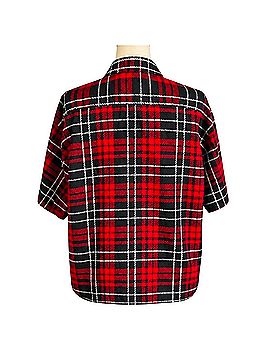 Diane von Furstenberg Short Sleeve Button-Down Shirt (view 2)