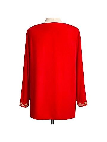 Diane von Furstenberg Long Sleeve Blouse (view 2)
