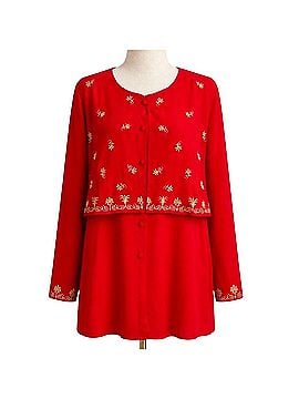 Diane von Furstenberg Long Sleeve Blouse (view 1)