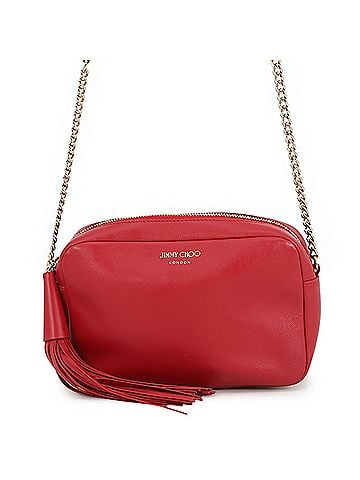 Jimmy Choo Jimmy Choo Attini Shoulder Bag with Tassel, Leather, JIMMY CHOO Handbag (view 1)