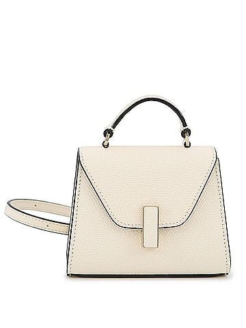 Valextra Valextra Iside Belt Leather Body Bag SGES0061028LOCPL99 2-way Shoulder White Handbag Women's (view 1)