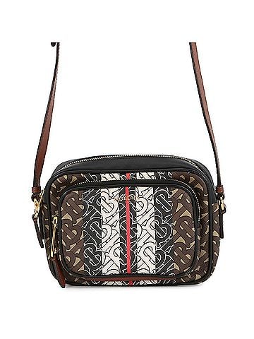 Burberry Burberry Shoulder Bag TB Monogram Stripe Leather 8021485 BURBERRY Handbag (view 1)