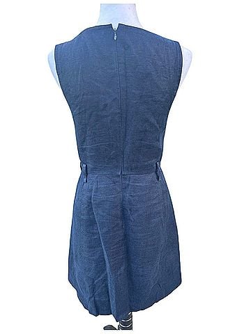 Tory Burch Nadia Linen Sleeveless Sheath Casual Dress (view 2)