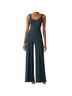 Donna Morgan 96% Polyester 4% Spandex 100% Polyester Solid Green Jumpsuit Size 4 - photo 5