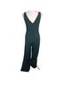 Donna Morgan 96% Polyester 4% Spandex 100% Polyester Solid Green Jumpsuit Size 4 - photo 2
