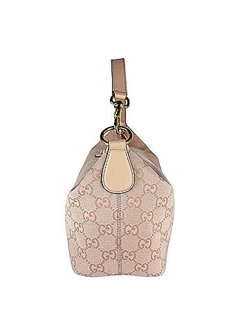 Gucci Gucci handbag/shoulder bag, vanity style, GG canvas and leather, pink, women's, 857799 z10994 (view 2)