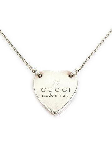 Gucci Gucci necklace, sterling silver (925), women's, h32516a (view 1)