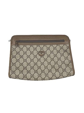Gucci Gucci GUCCI Vintage GG Supreme Canvas Second Bag, Brown, Men's z11014 (view 1)