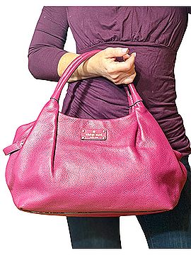 Kate Spade New York Berkshire Road Stevie Satchel Leather Hobo (view 1)