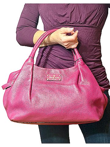 Kate Spade New York Berkshire Road Stevie Satchel Leather Hobo (view 1)