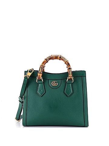 Gucci Diana NM Bamboo Handle Tote Leather Small (view 1)
