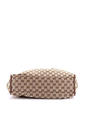 Gucci Sukey Tote GG Canvas with Leather Medium (view 2)
