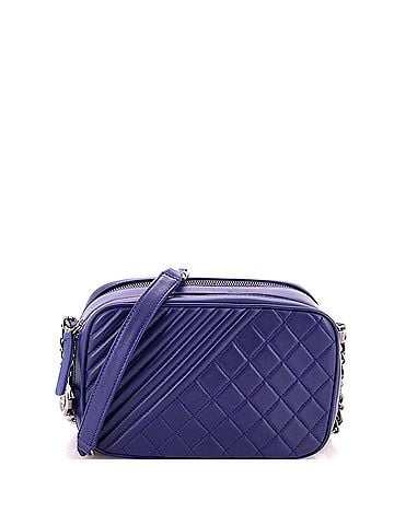 Chanel Coco Boy Camera Bag Quilted Leather Small (view 1)