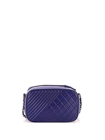 Chanel Coco Boy Camera Bag Quilted Leather Small (view 2)