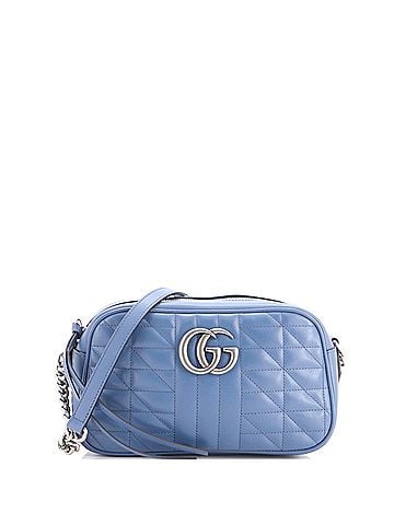 Gucci GG Marmont Shoulder Bag Mixed Matelasse Leather Small (view 1)