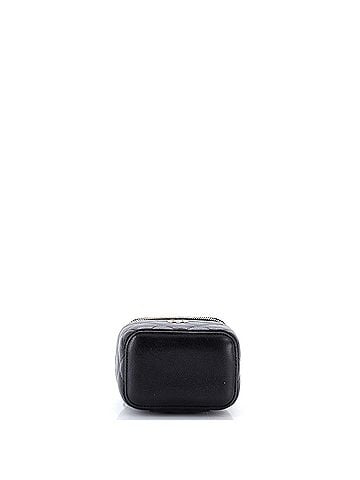Chanel Classic Pearl Vanity Case with Chain Quilted Caviar Mini (view 2)