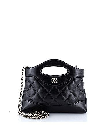 Chanel 31 Shopping Bag Clutch with Chain Quilted Lambskin Small (view 1)